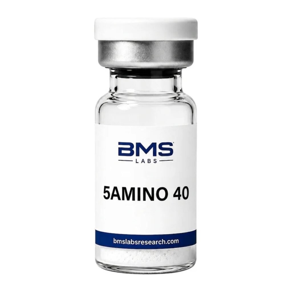 5-Amino-1MQ 40mg research peptide vial, 40mg × 10 vials