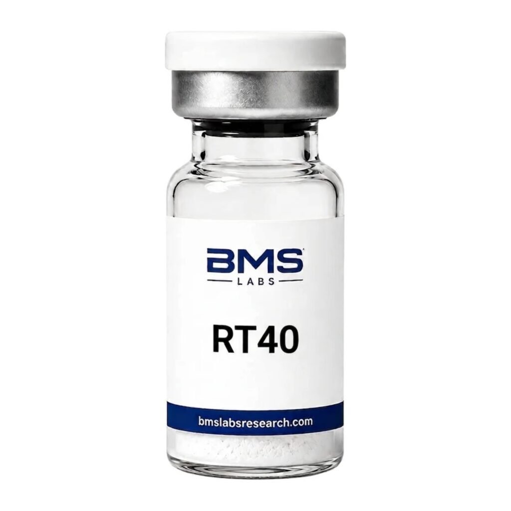 RT40 — Retatrutide 40mg research peptide vial, 40mg × 10 vials