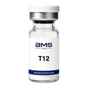T12 — Tirzepatide 12mg research peptide vial, 12mg × 10 vials