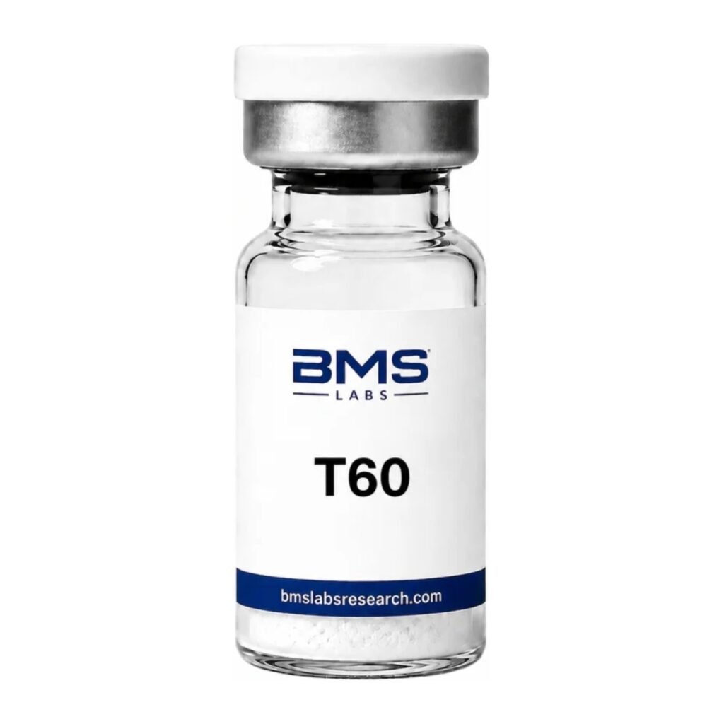 T60 — Tirzepatide 60mg research peptide vial, 60mg × 10 vials